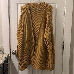 Mustard Yellow Cardigan